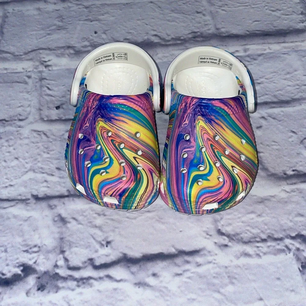 Crocs Classic Out Of This World II Clogs | Tie Dye Crocs